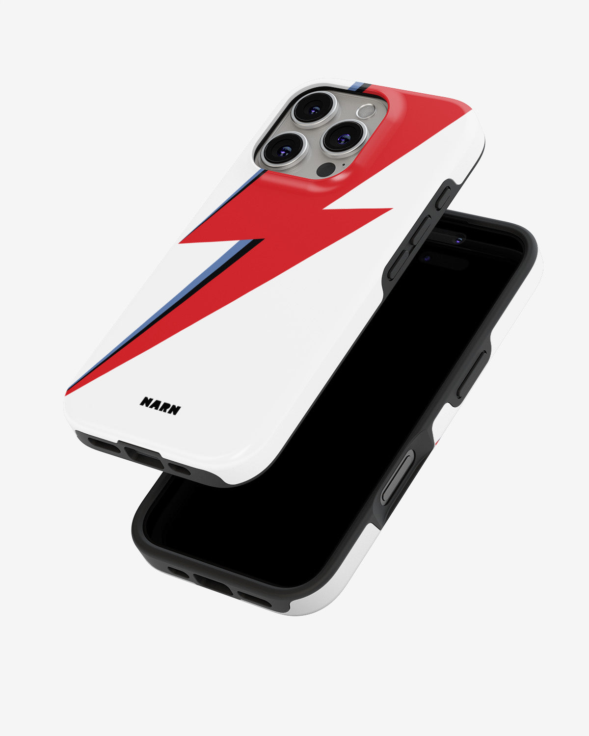 iPhone 16 Pro Tough Case – White Bowie  - View 4