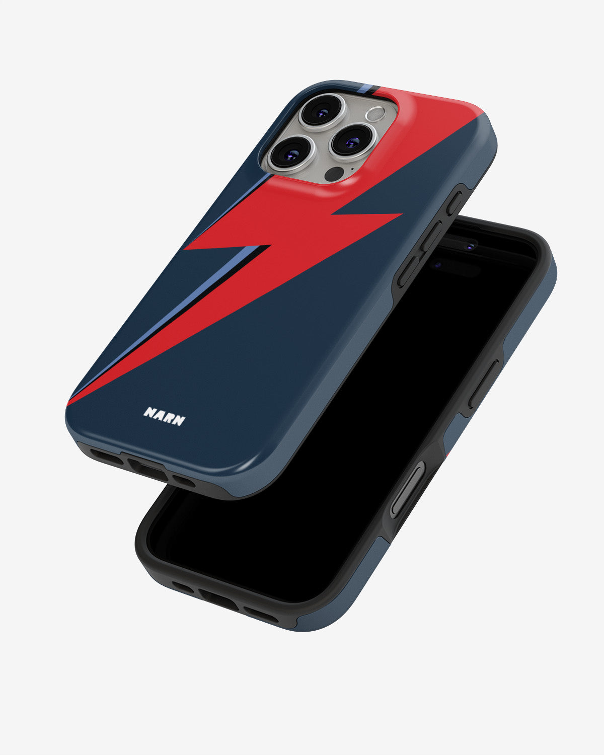 iPhone 16 Pro Tough Case – Blue Bowie - View 4