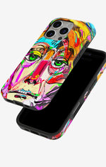 iPhone 16 Pro Tough Case – Abstract Portrait - View 4