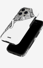 iPhone 16 Pro Tough Case – Mandala Elephant - View 4