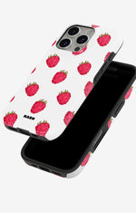 iPhone 16 Pro Tough Case – Raspberry Bliss - View 4