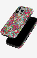 iPhone 16 Pro Tough Case – Paisley Paradise - View 4