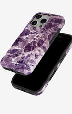 iPhone 16 Pro Tough Case – Purple Marble - View 4
