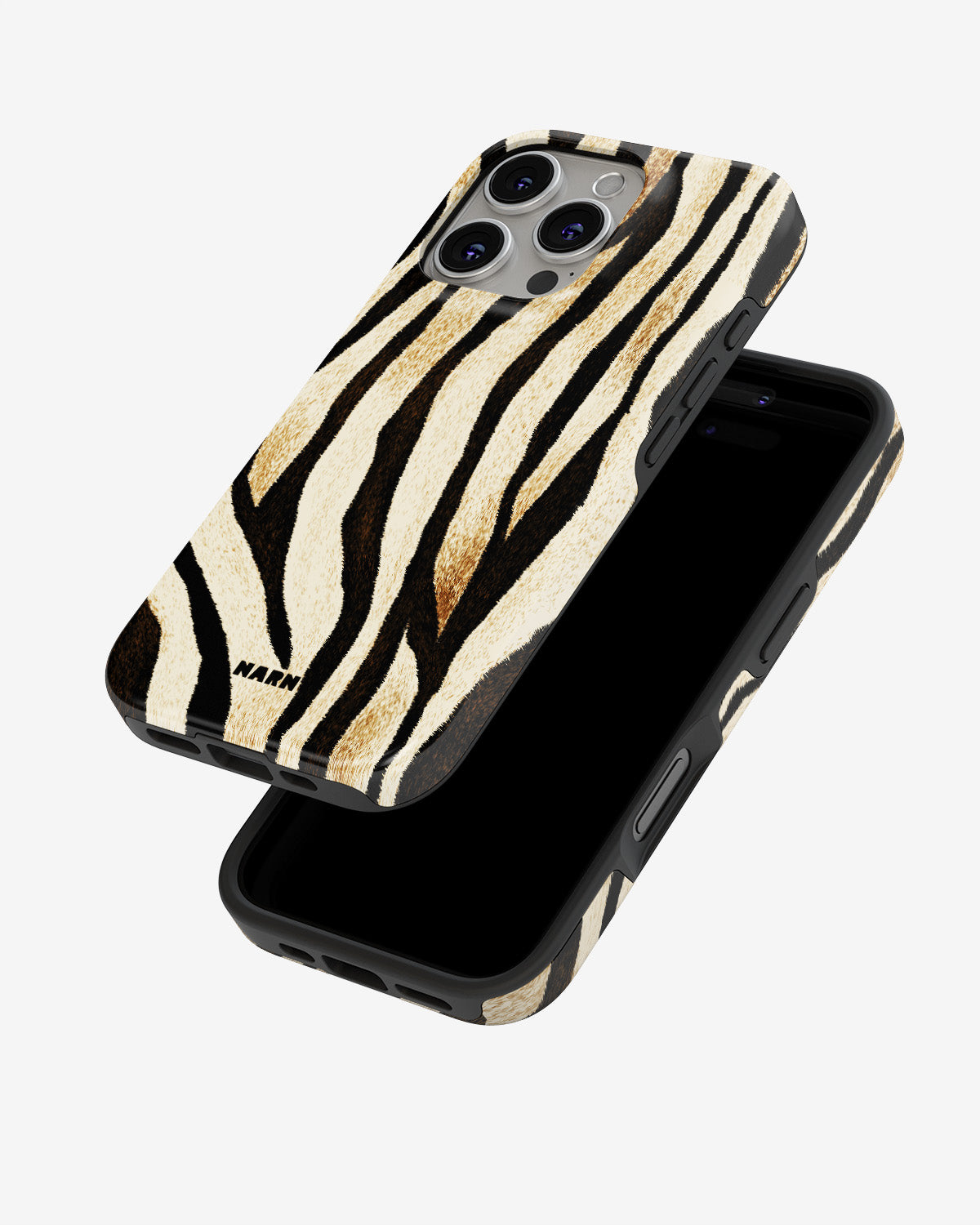 iPhone 16 Pro Tough Case – Wild Zebra - View 4