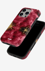 iPhone 16 Pro Tough Case – Burgendy Shimmer - View 4