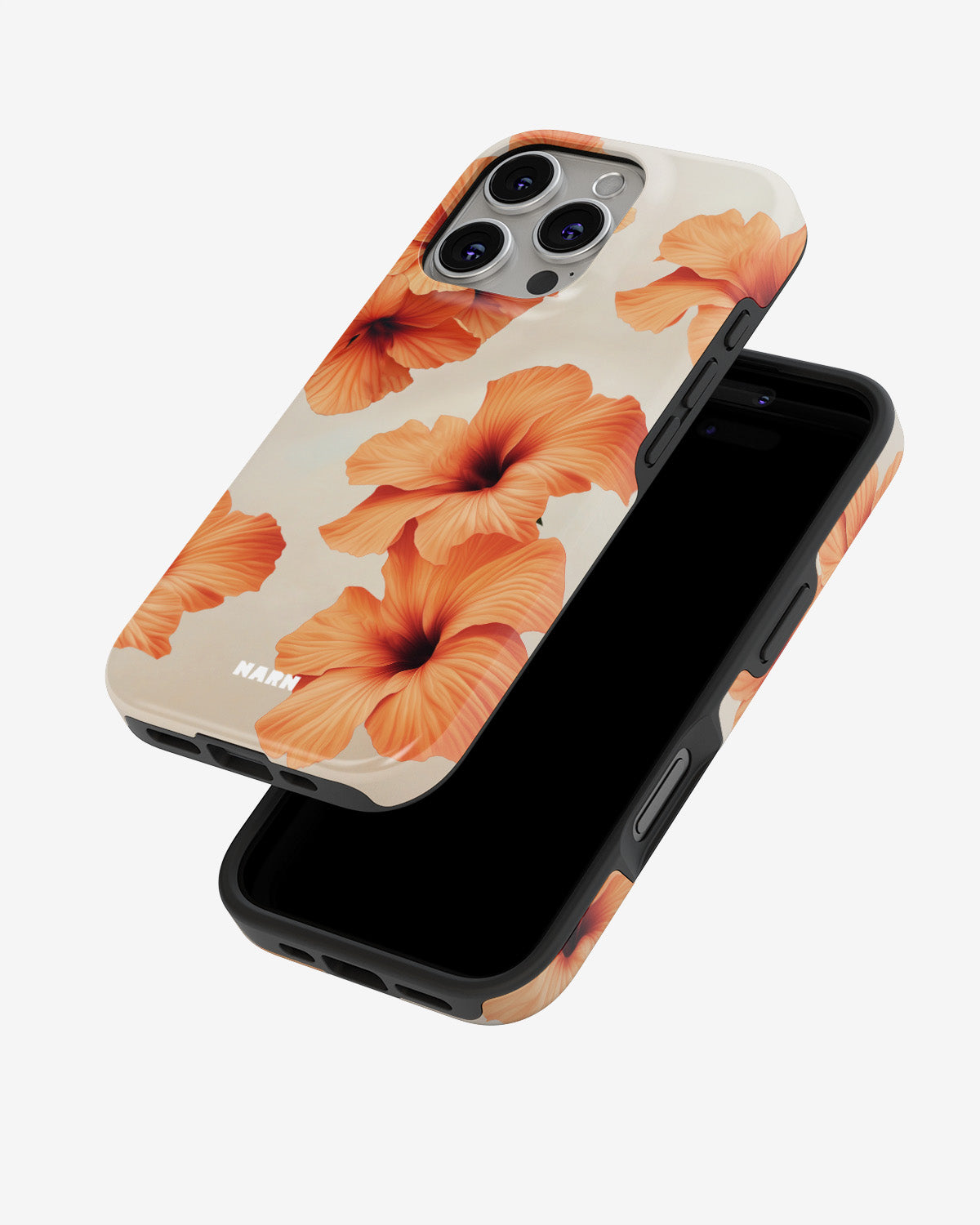 iPhone 16 Pro Tough Case – Hibiscus Dreams - View 4