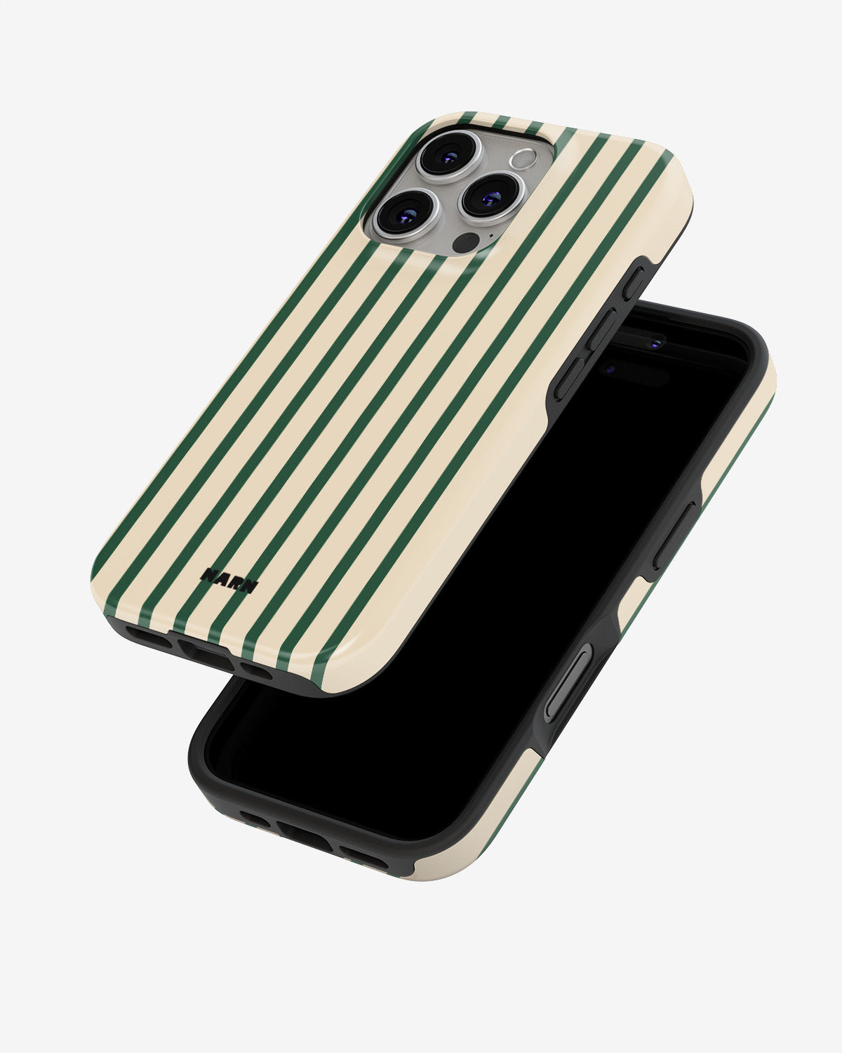 iPhone 16 Pro Tough Case – Evergreen Stripe - View 4