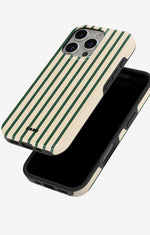iPhone 16 Pro Tough Case – Evergreen Stripe - View 4