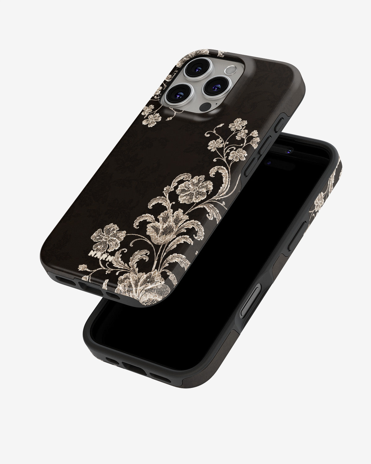 iPhone 16 Pro Tough Case – Ivory Bloom - View 4
