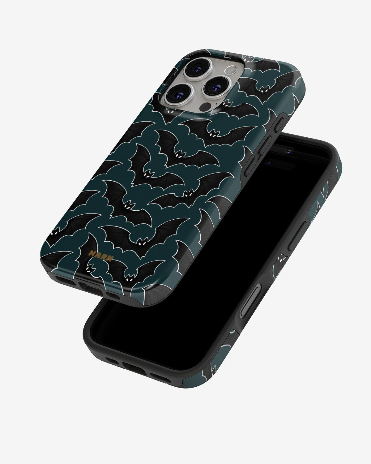iPhone 16 Pro Tough Case – Midnight Bats - View 4