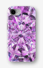 iPhone 16e Tough Case – Lavender Crystals - View 1