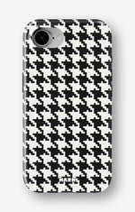 iPhone 16e Tough Case – Houndstooth - View 1