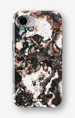 iPhone 16e Tough Case – Marble Brown - View 1