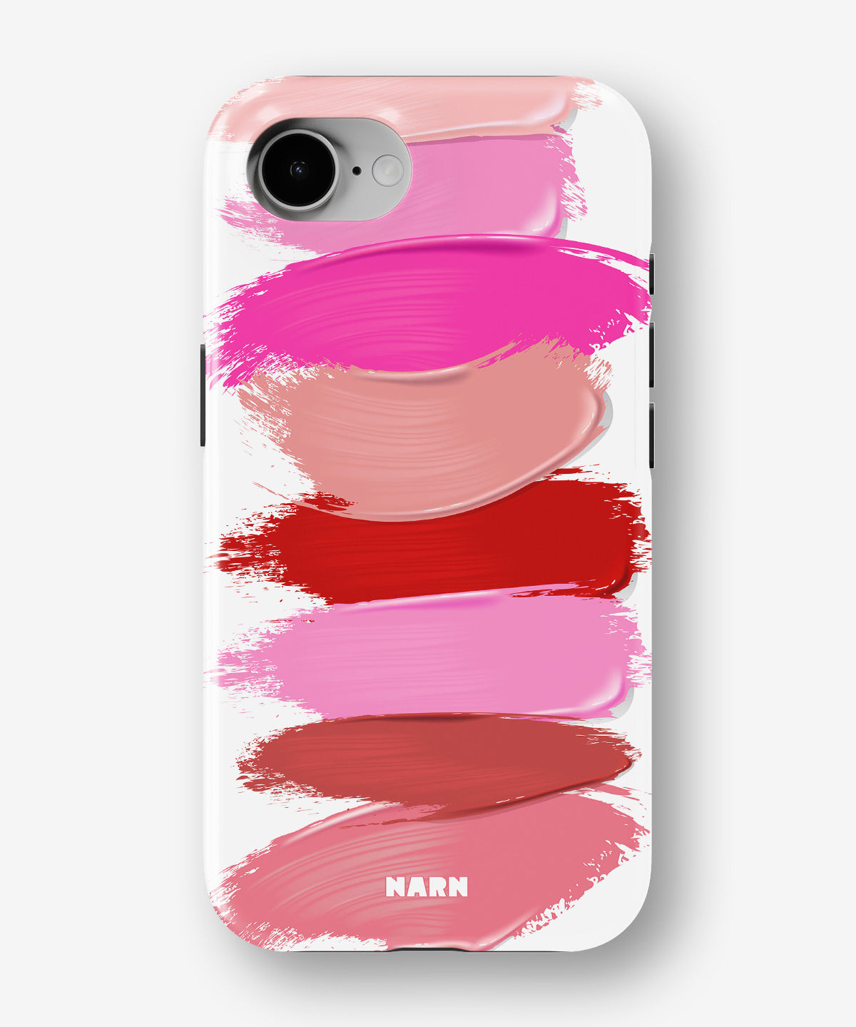 iPhone 16e Tough Case – Lipstick Smears - View 1
