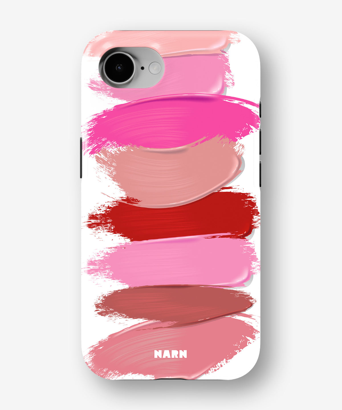 iPhone 16e Tough Case – Lipstick Smears - View 1