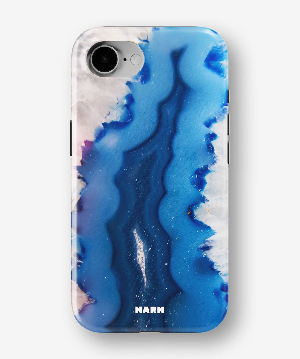 iPhone 16e Tough Case – Blue Agate - View 1