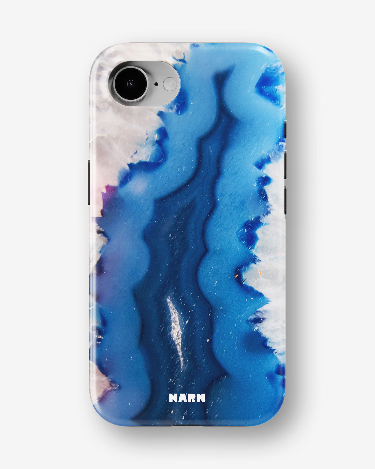 iPhone 16e Tough Case – Blue Agate - View 1