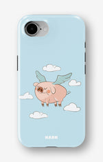 iPhone 16e Tough Case – Dreamy Pig - View 1