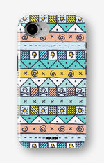 iPhone 16e Tough Case – Cute Pattern - View 1