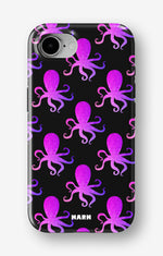 iPhone 16e Tough Case – Octopus Pattern - View 1