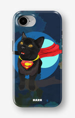 iPhone 16e Tough Case – Super Cat - View 1