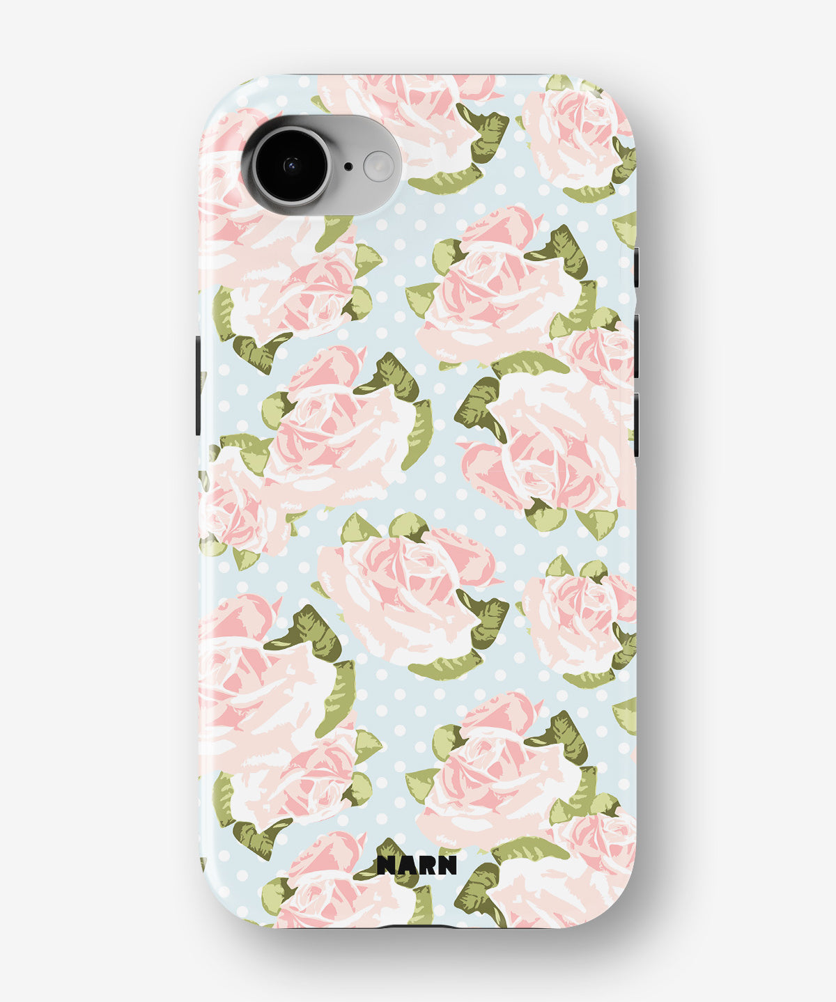 iPhone 16e Tough Case – Rose Garden - View 1