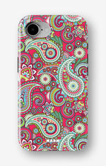iPhone 16e Tough Case – Paisley Paradise - View 1
