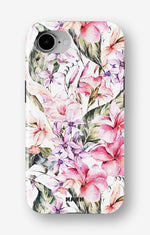 iPhone 16e Tough Case – Watercolor Flowers - View 1