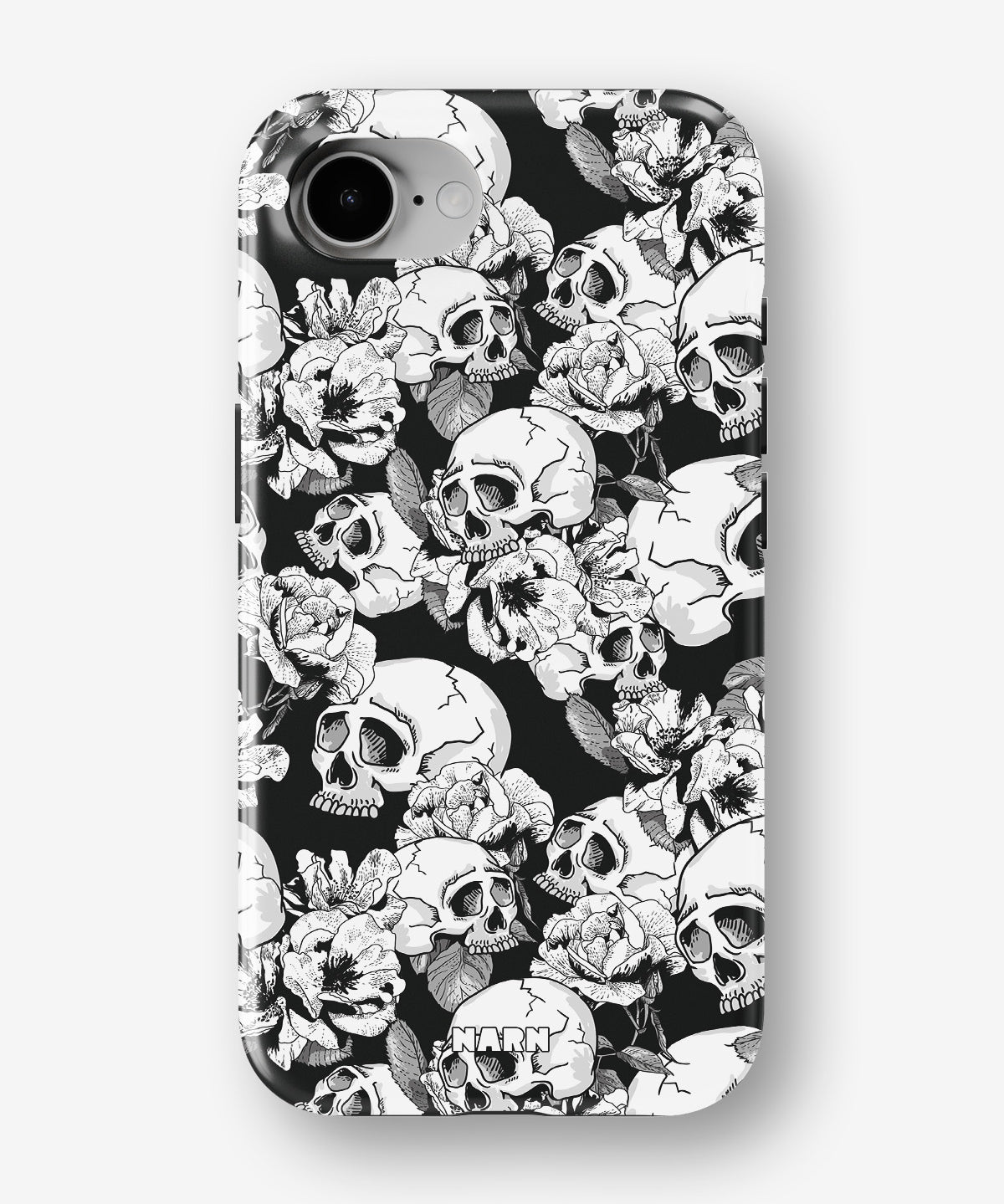 iPhone 16e Tough Case – Skull Garden - View 1