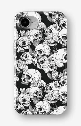 iPhone 16e Tough Case – Skull Garden - View 1