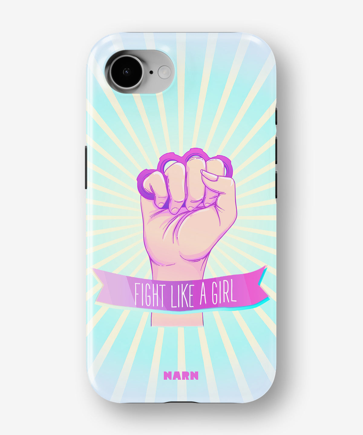 iPhone 16e Tough Case – Fight Like A Girl - View 1