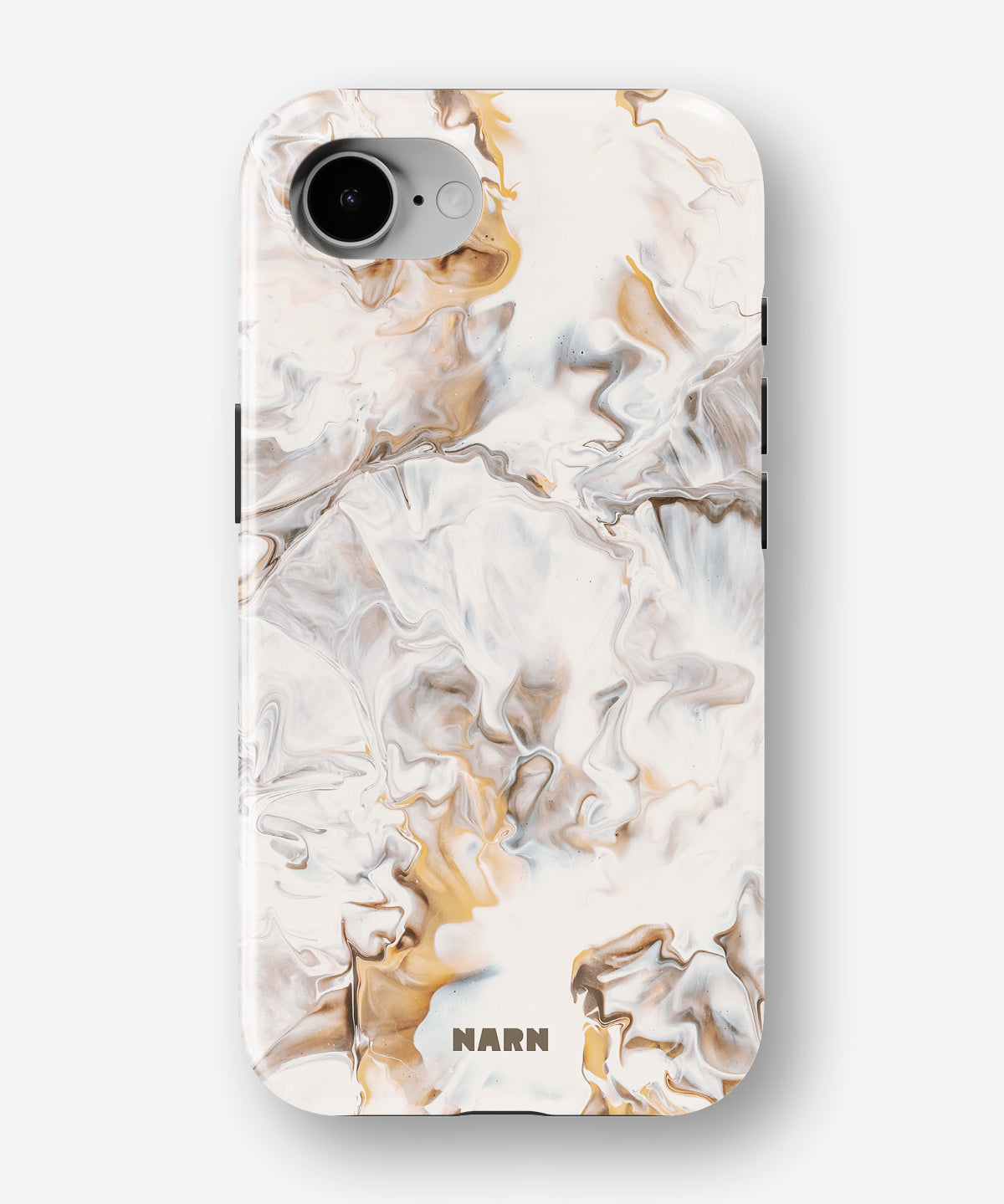 iPhone 16e Tough Case – Icy Caramel - View 1