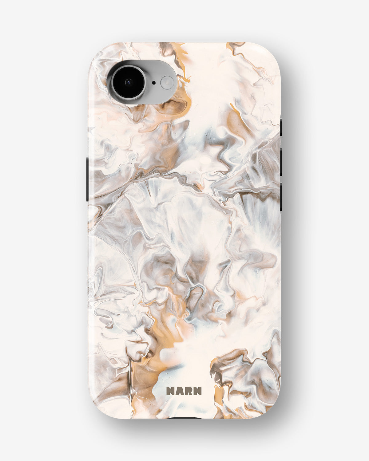 iPhone 16e Tough Case – Icy Caramel - View 1