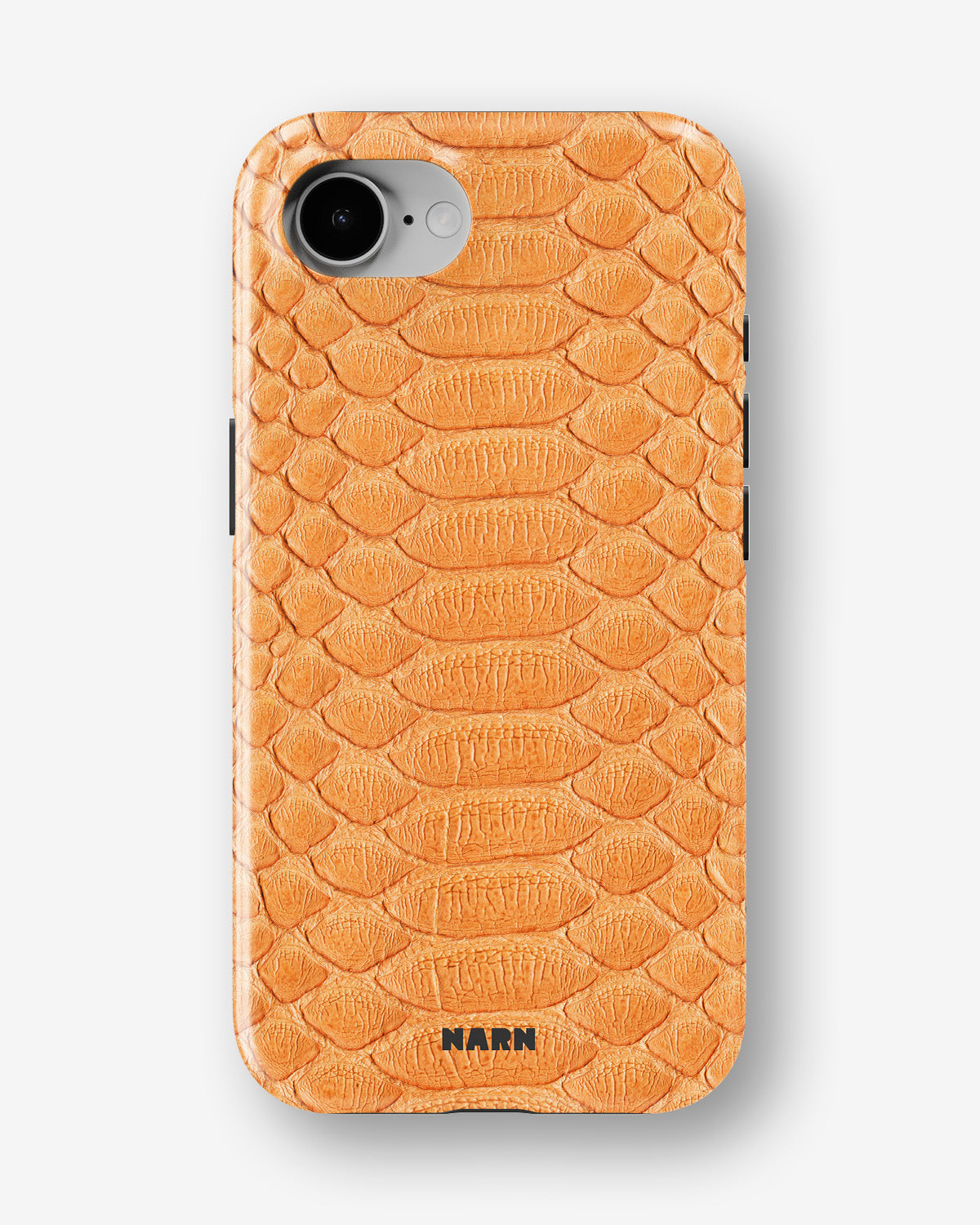 iPhone 16e Tough Case – Orange Snake - View 1