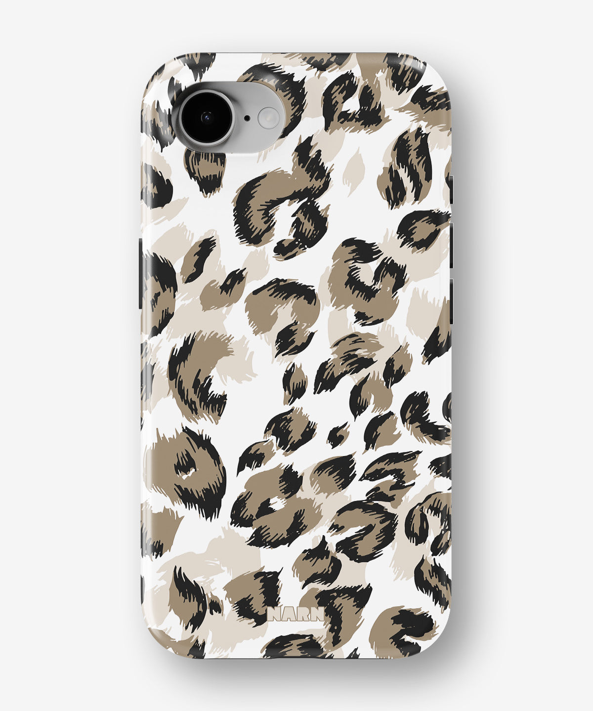 iPhone 16e Tough Case – Snow Leopard - View 1