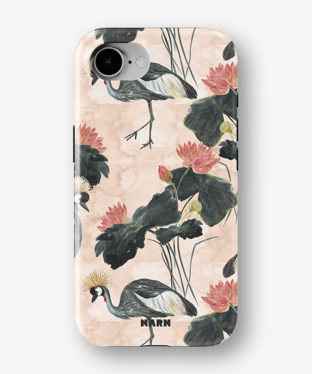 iPhone 16e Tough Case – Crowned Bird - View 1