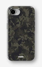 iPhone 16e Tough Case – Jungle Green Camo - View 1