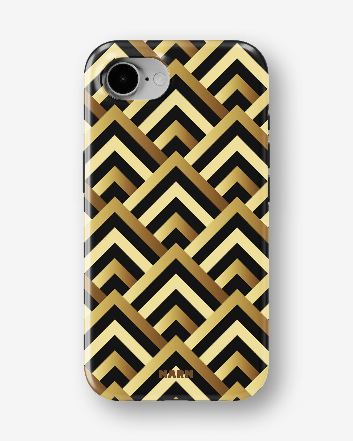 iPhone 16e Tough Case – Goldline - View 1