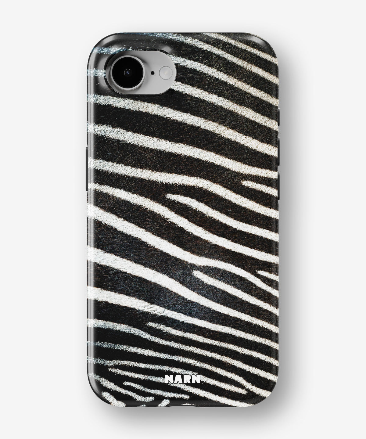 iPhone 16e Tough Case – Zebra Stripe - View 1