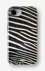iPhone 16e Tough Case – Zebra Stripe - View 1