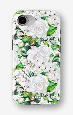iPhone 16e Tough Case – White Bloom - View 1