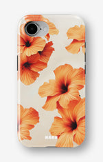iPhone 16e Tough Case – Hibiscus Dreams - View 1