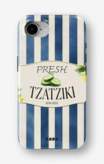 iPhone 16e Tough Case – Greek Blues - View 1