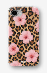iPhone 16e Tough Case – Leopard Flower - View 1