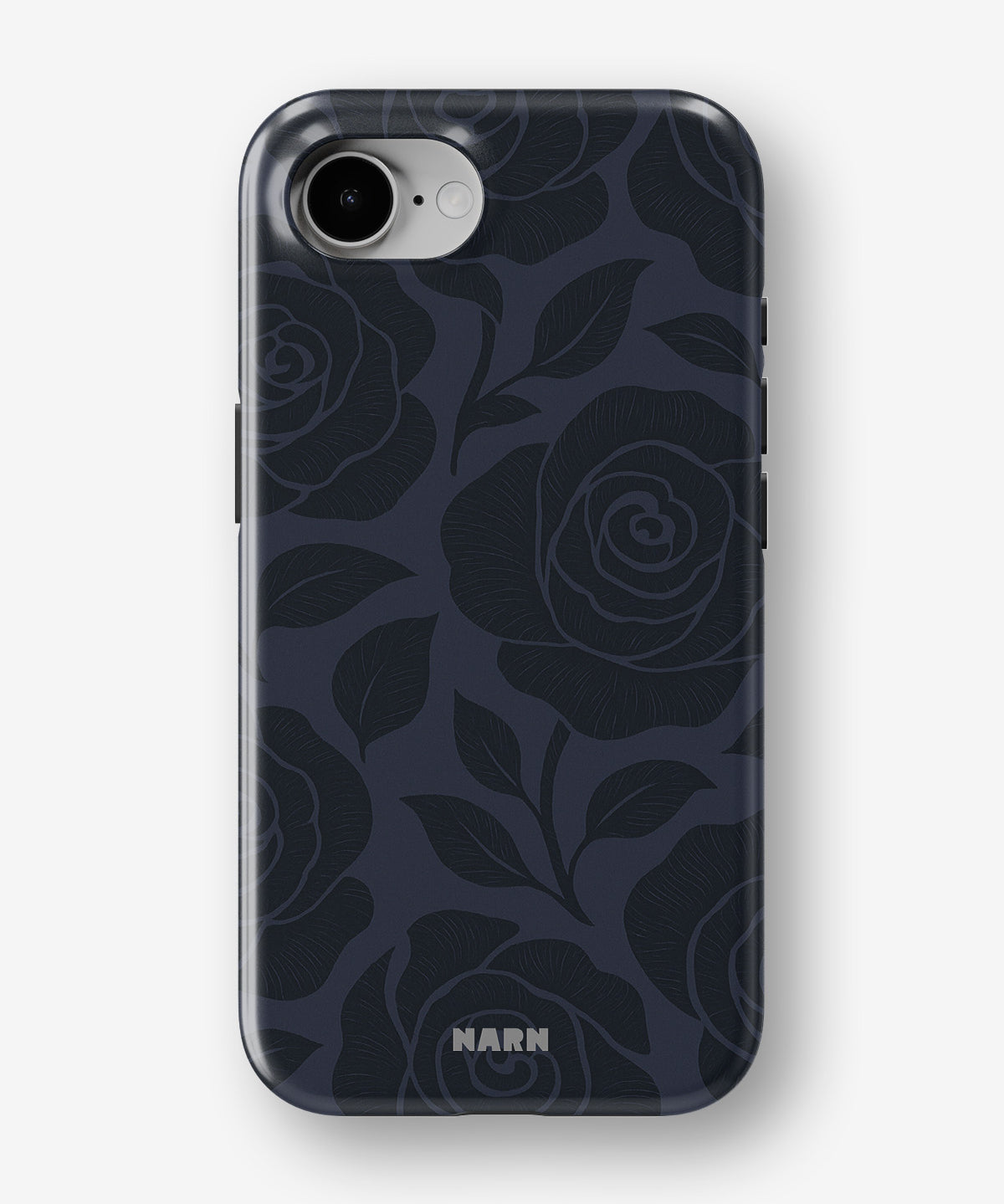 iPhone 16e Tough Case – Midnight Rose - View 1