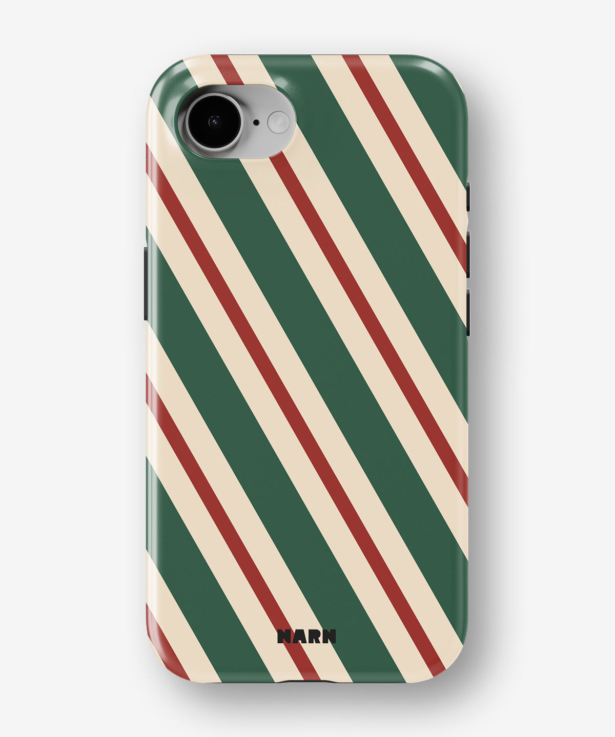 iPhone 16e Tough Case – Candy Stripe - View 1