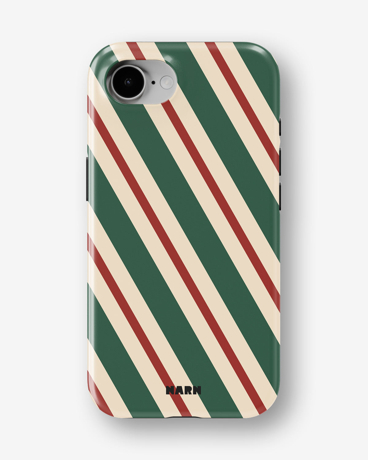 iPhone 16e Tough Case – Candy Stripe - View 1