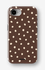 iPhone 16e Tough Case – Choco Dots - View 1