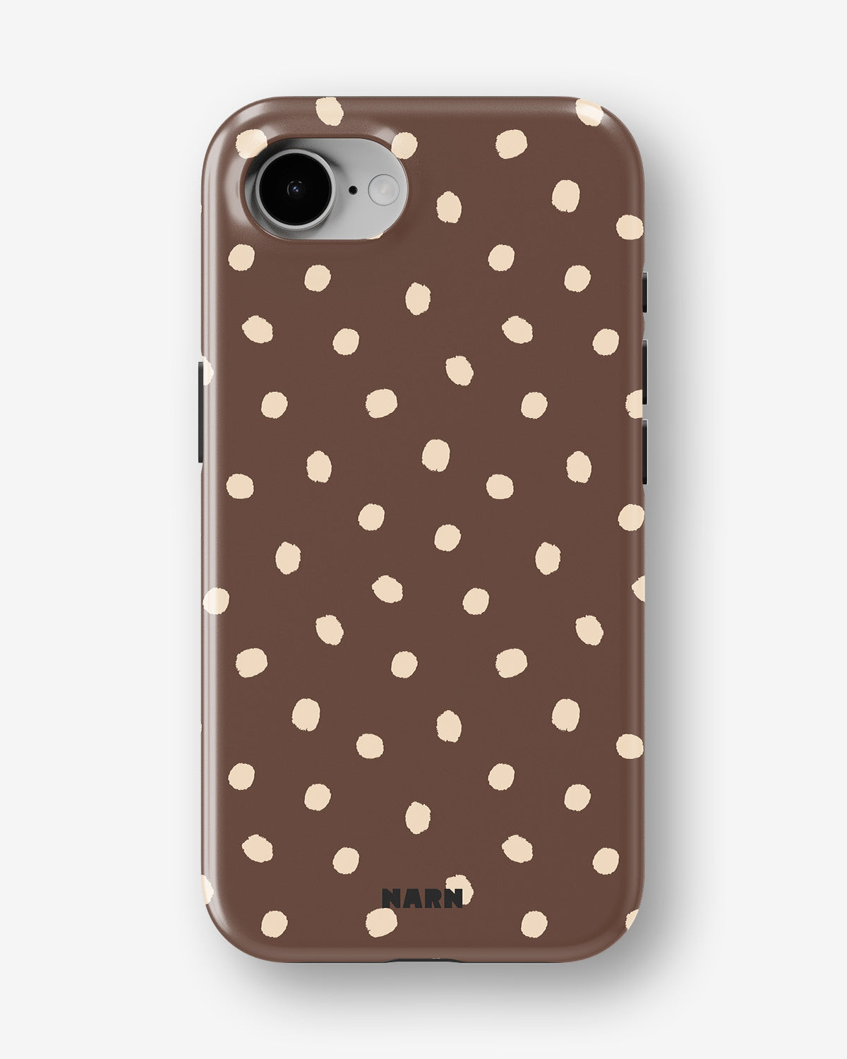 iPhone 16e Tough Case – Choco Dots - View 1
