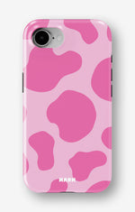 iPhone 16e Tough Case – Pink Moo - View 1
